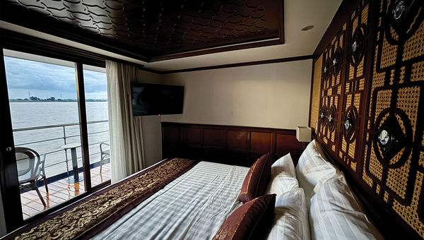 A Sadec Deck suite on the AmaDara. A Sadec Deck suite on the AmaDara.