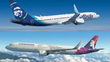 Alaska and Hawaiian must maintain or increase service on all routes in which they are the only carriers, or on which they are two of the three existing carriers.