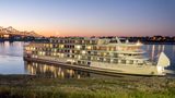 The American Jazz, one of American Cruise Lines' six modern riverboats.