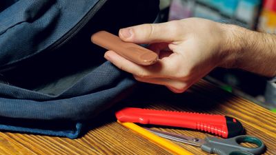 The TSA prohibits e-cigarettes and chargers with lithium-ion batteries in checked bags but allows them in carry-on bags.