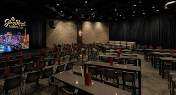 Jimmy Kimmel opened his eponymous comedy club at the Linq in 2019 in his hometown of Las Vegas.
