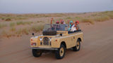 A Platinum Heritage Land Rover excursion in the Dubai Desert Conservation Reserve.
