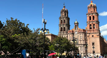 The Catedral Metropolitan de San Luis Rey is a baroque cathedral located in the main square of San Luis Potosí.