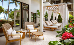 The spa at the Waikiki luxury hotel Halekulani has reopened.