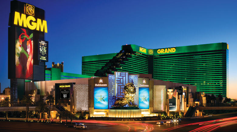 MGM Grand Hotel  and  Casino Exterior. Images powered by <a href=www.leonardoworldwide.html target="_blank" rel="noopener">Leonardo</a>.