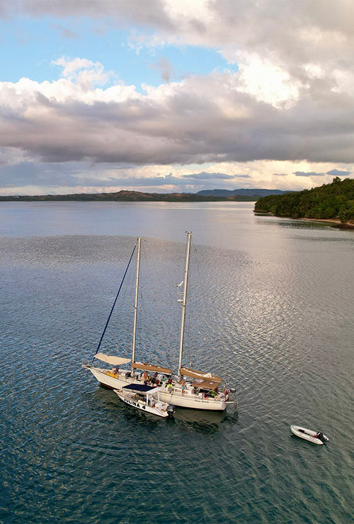 The Ocean Sunrise schooner. The Ocean Sunrise schooner.