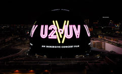 “V-U2, An Immersive Concert Film” is based on U2’s sold-out performances at Sphere.