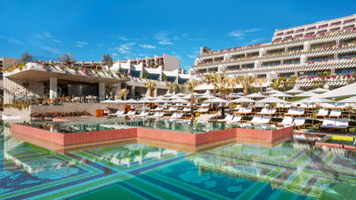 The pool at the Grand Velas Boutique Los Cabos.